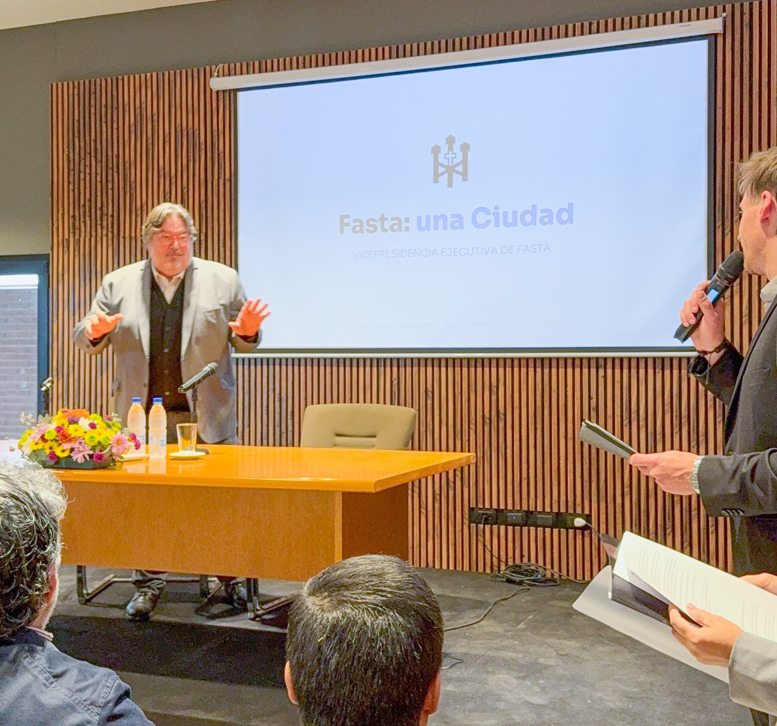Alejandro Campos a los docentes del Villa Eucarística: «Fasta es una gracia de Dios y de comunidad»