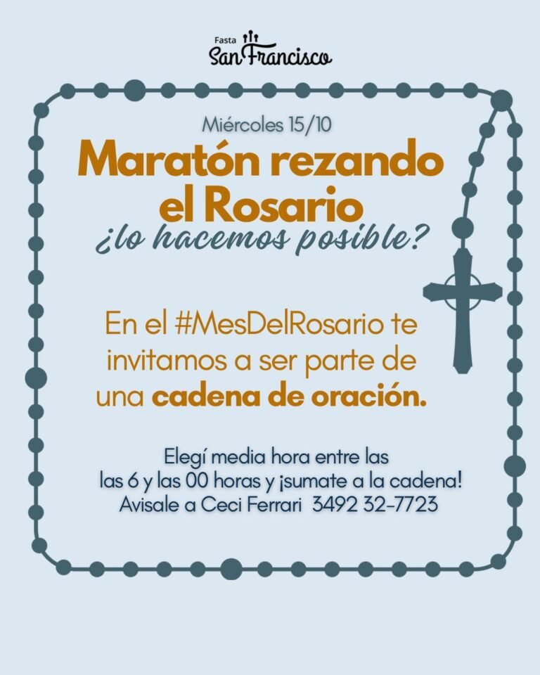 San Francisco: Maratón del Santo Rosario