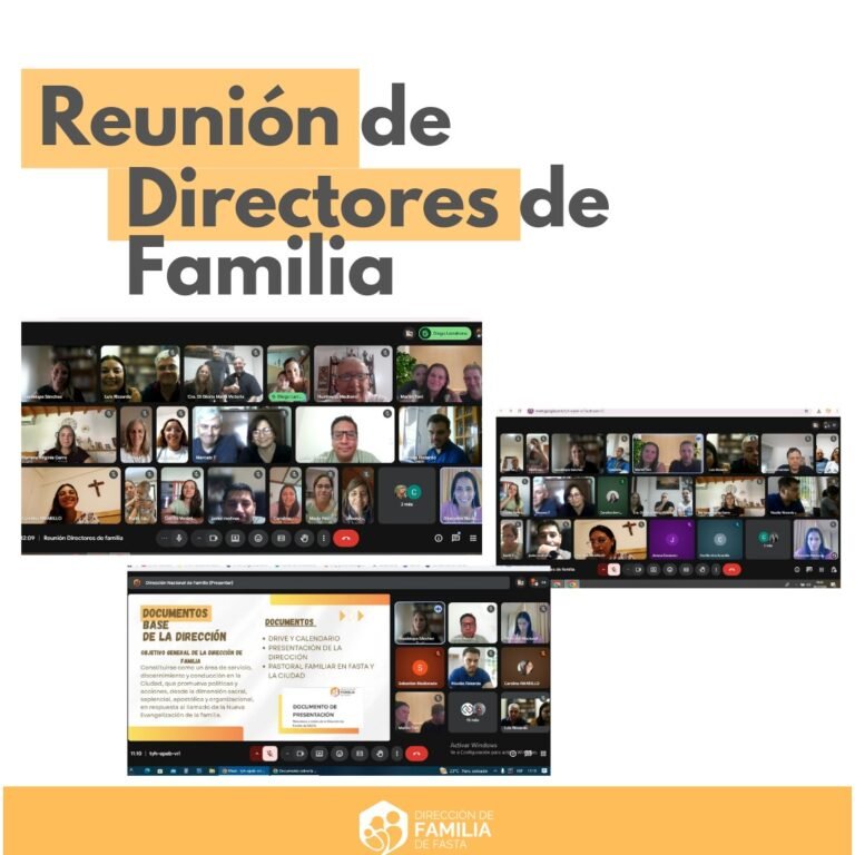 Reunión de Directores de Familia: Un camino compartido al servicio de la vida