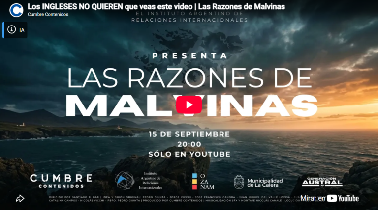 Argentina: Generación Austral y «el por qué las Malvinas son argentinas»
