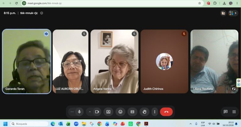 Chiclayo: Angelita Varela acompaña al Convivio Nuestra Señora de Guadalupe en una jornada de fe y formación