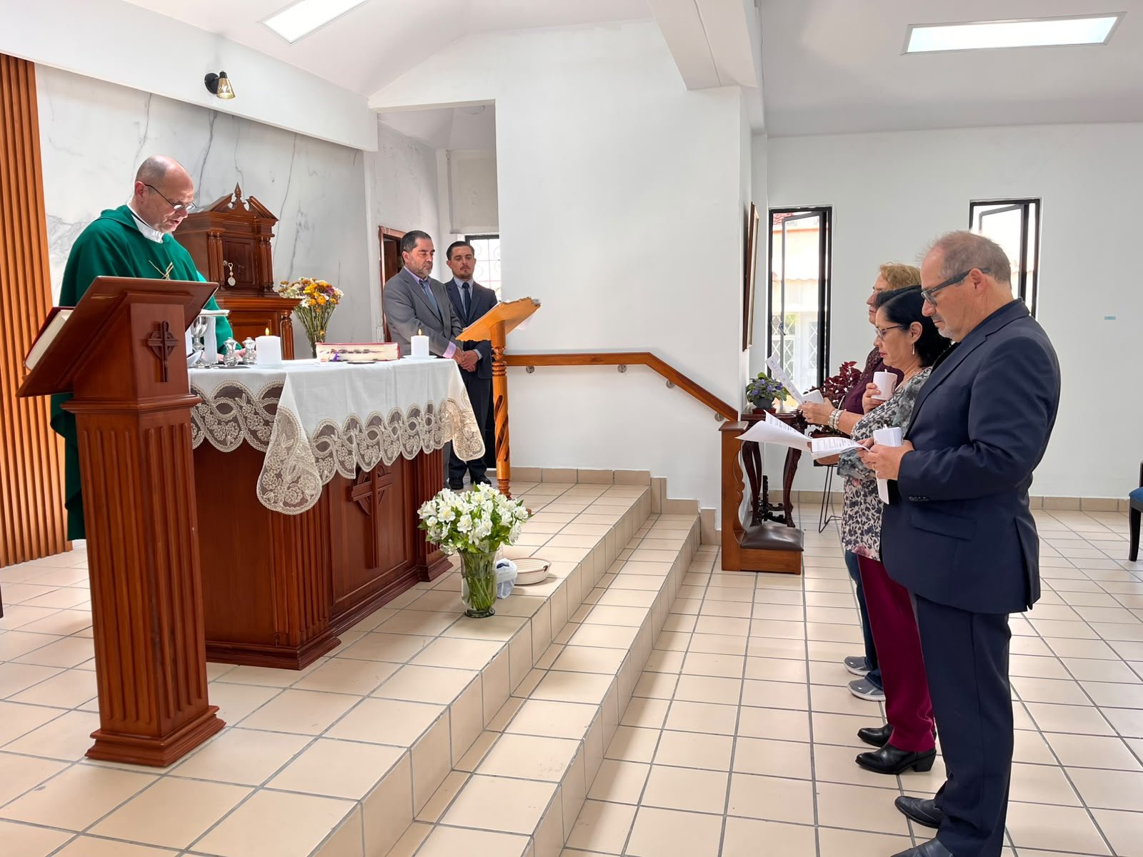 Quito: una jornada de fiesta con la oficialización de tres nuevos milicianos y el cierre de una intensa semana apostólica