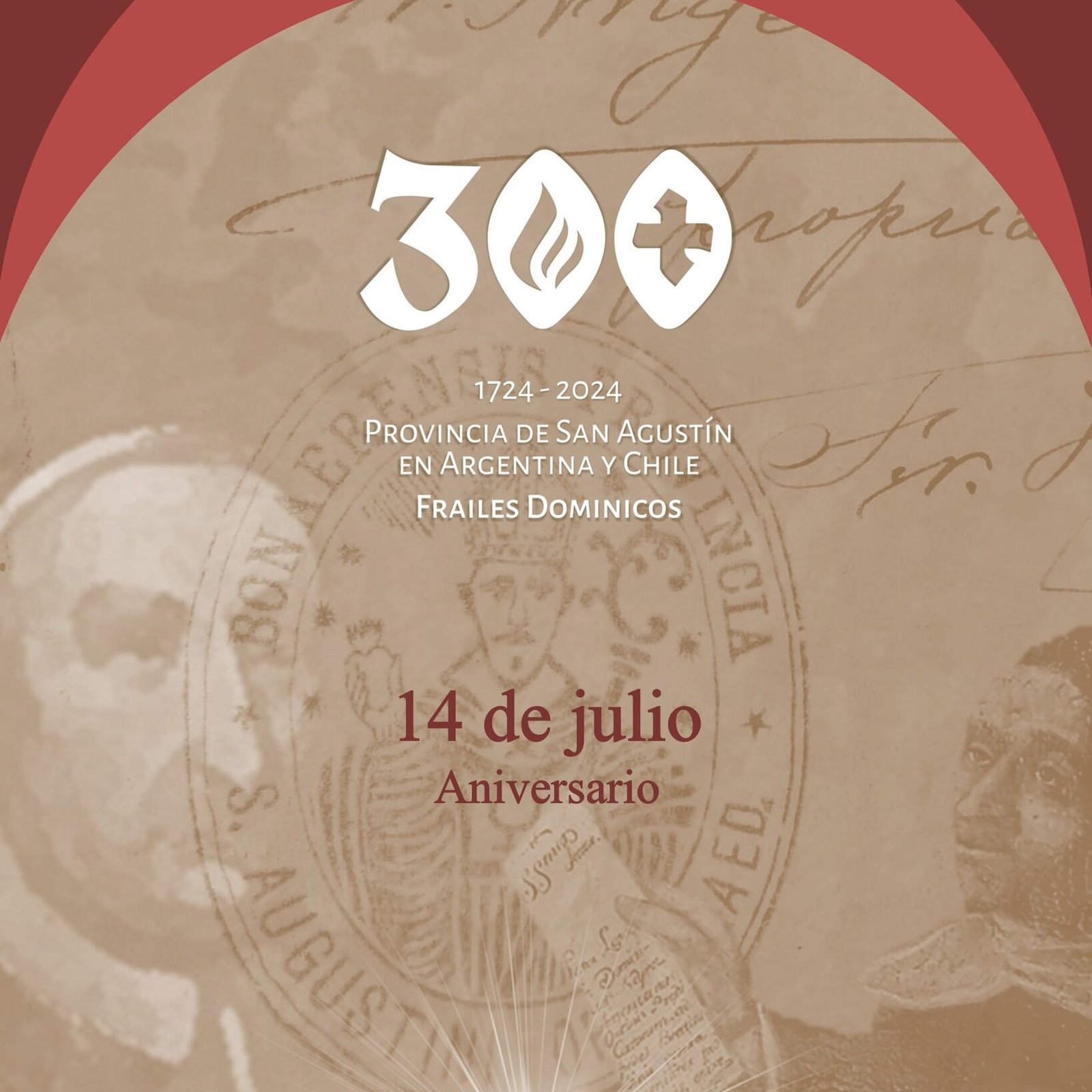 Se cumplen 300 años de la fundación de la provincia dominicana de San Agustín