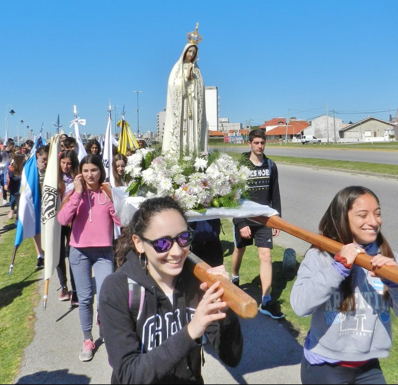 Mar del Plata peregrina «Con corazón de Padre»