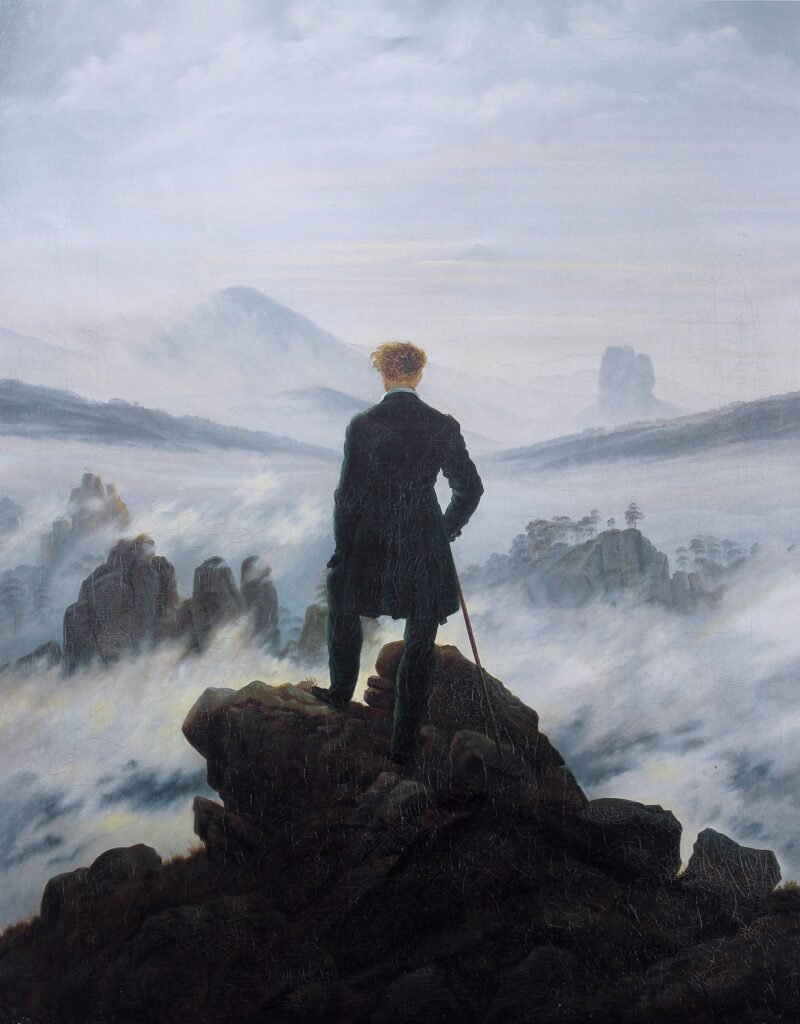 Caspar David Friedrich Wanderer above the sea of fog 1