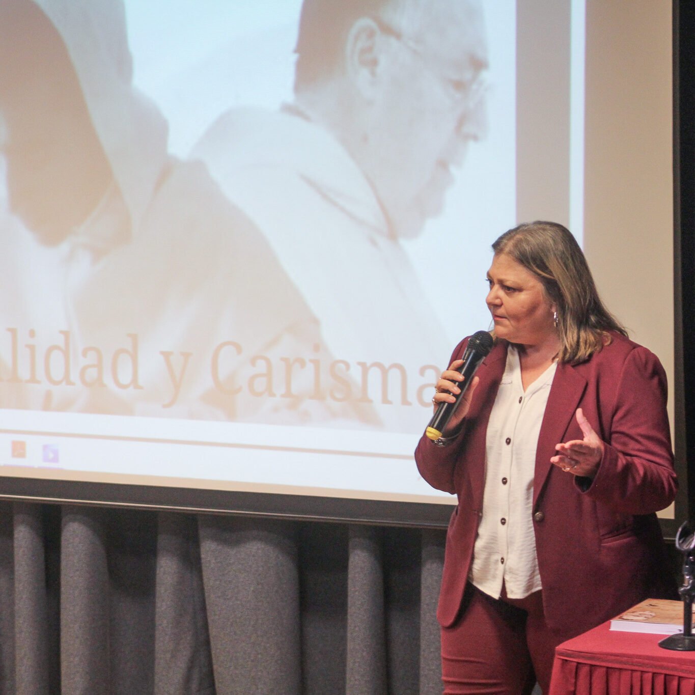 Mar del Plata: La Directora de la Red Educativa Fasta visita el Colegio y brinda una conferencia sobre «El Carisma y Espiritualidad»