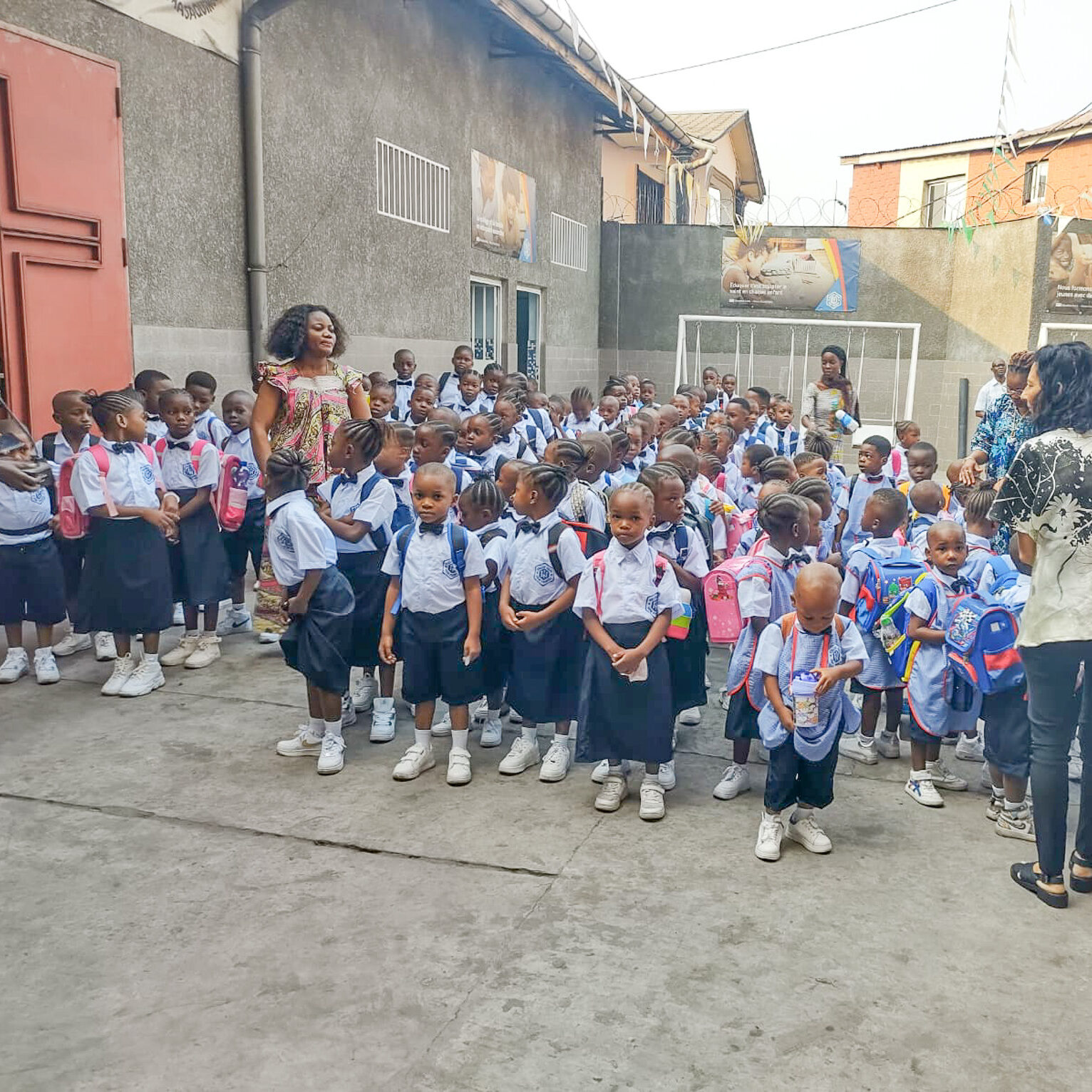 Kinshasa: comenzaron las clases en el colegio Père Fosbery, video