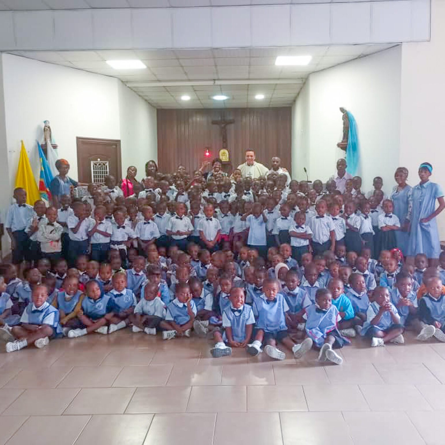 Kinshasa : Messe de Pâques à l’Ecole