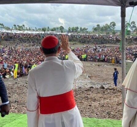 À Goma, le cardinal Tagle exhorte à dire «oui» au respect, au pardon, à la justice
