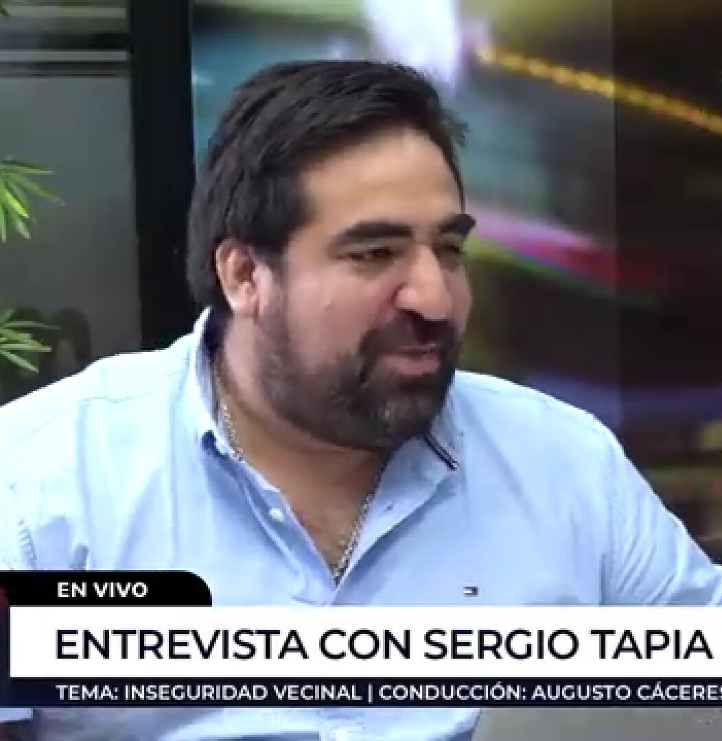 Lima: Sergio Tapia Helfer fue invitado especial a programa de TV